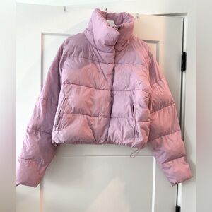 ALO Gold Rush Puffer, Sugarplum Pink